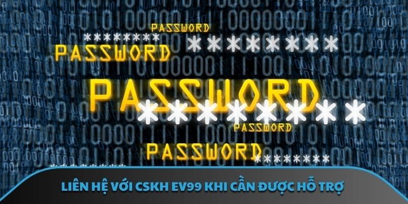 Liên hệ với CSKH EV99 khi cần được hỗ trợ