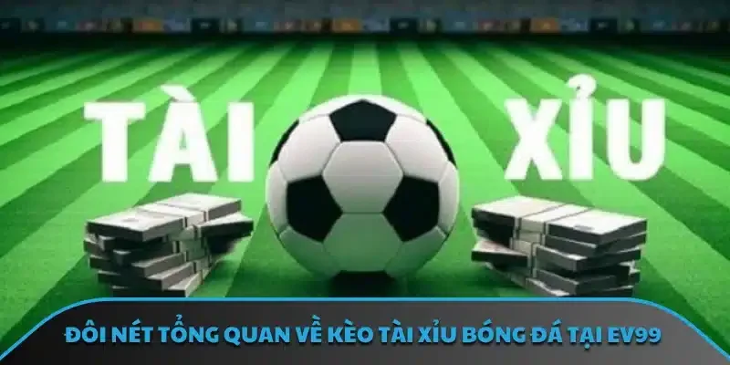 Đôi nét tổng quan về kèo tài xỉu bóng đá tại EV99