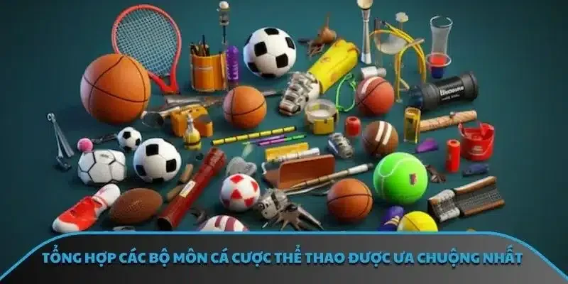 Tổng hợp các bộ môn cá cược thể thao được ưa chuộng nhất